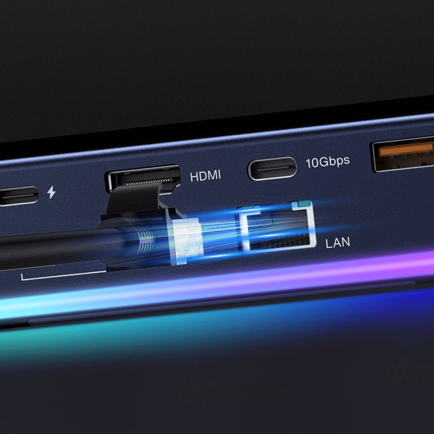 IVANKY ゲーミングドック RGBライティング 画板 4.png